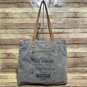 Myra B Cotton Rug Large Tote Bag